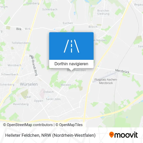 Helleter Feldchen Karte