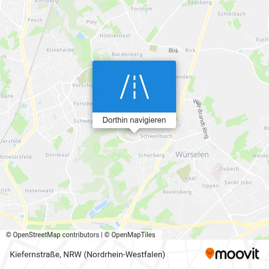 Kiefernstraße Karte