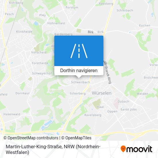 Martin-Luther-King-Straße Karte
