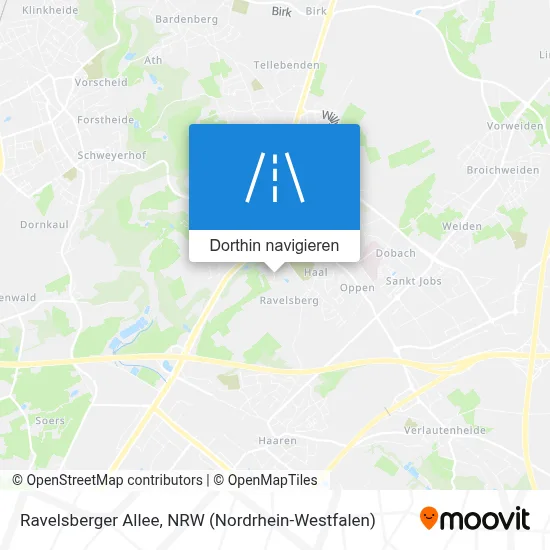 Ravelsberger Allee Karte