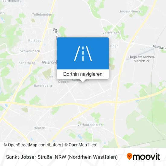 Sankt-Jobser-Straße Karte