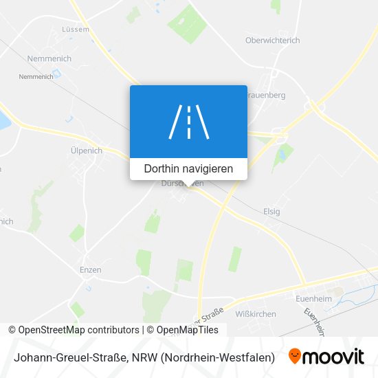 Johann-Greuel-Straße Karte