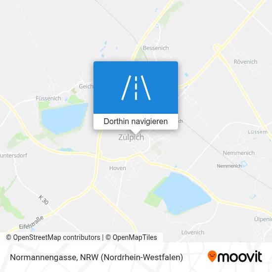 Normannengasse Karte