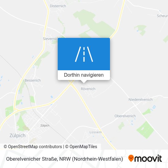 Oberelvenicher Straße Karte