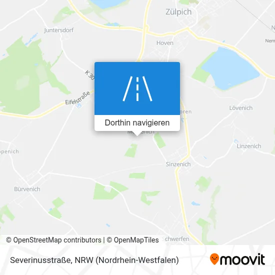 Severinusstraße Karte