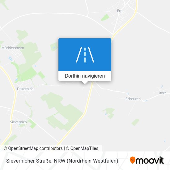 Sievernicher Straße Karte