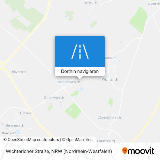 Wichtericher Straße Karte