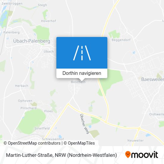 Martin-Luther-Straße Karte