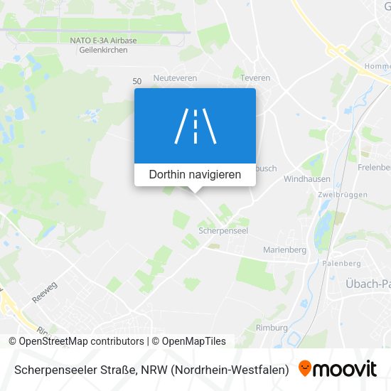 Scherpenseeler Straße Karte