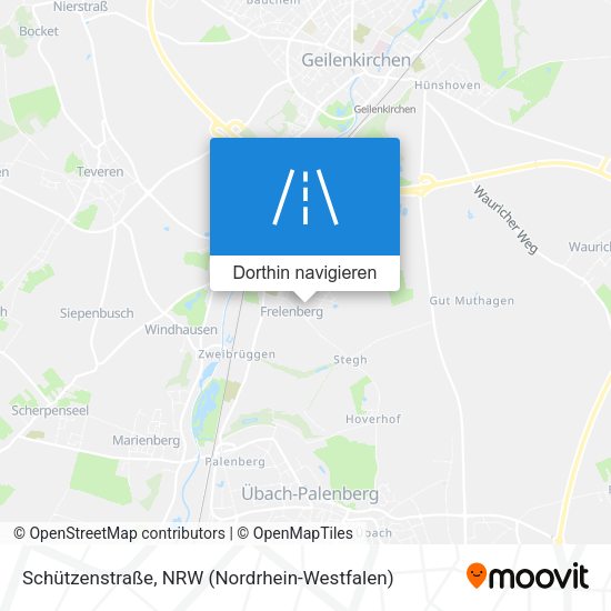 Schützenstraße Karte