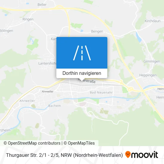 Thurgauer Str. 2/1 - 2/5 Karte