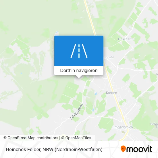 Heinches Felder Karte