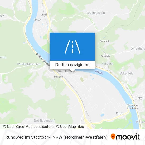 Rundweg Im Stadtpark Karte