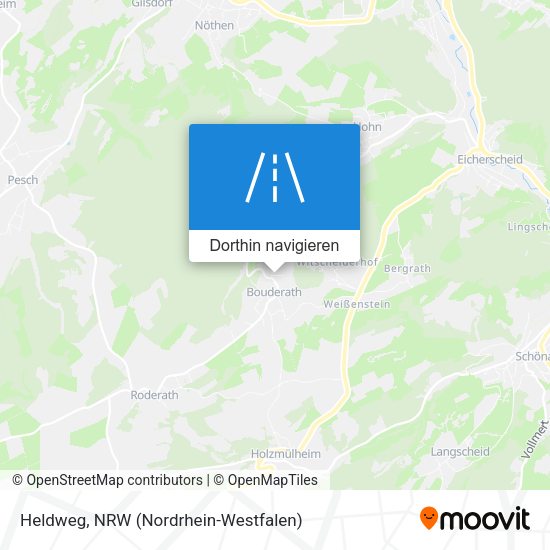 Heldweg Karte