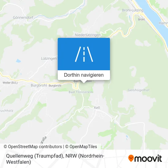 Quellenweg (Traumpfad) Karte