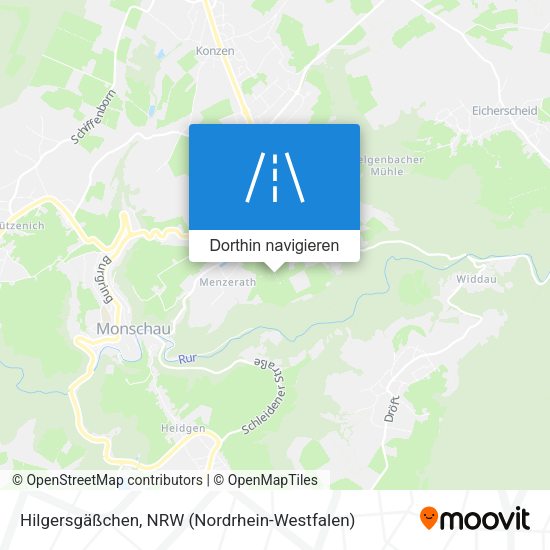Hilgersgäßchen Karte
