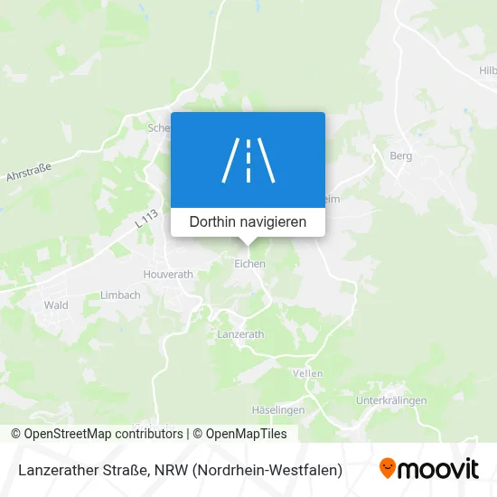 Lanzerather Straße Karte