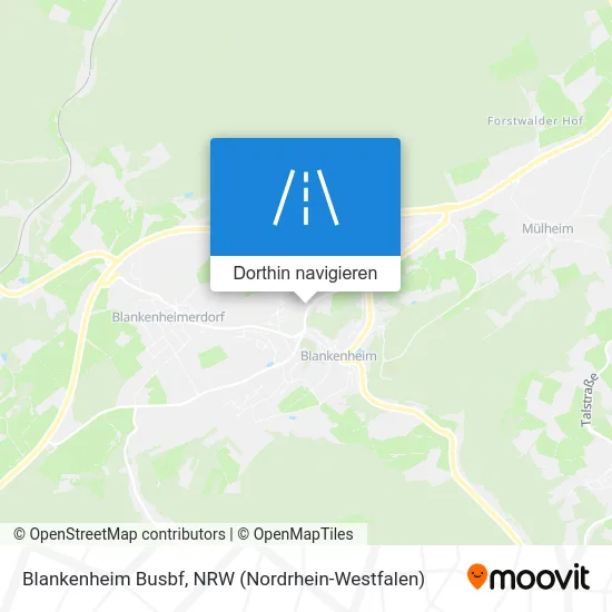 Blankenheim Busbf Karte