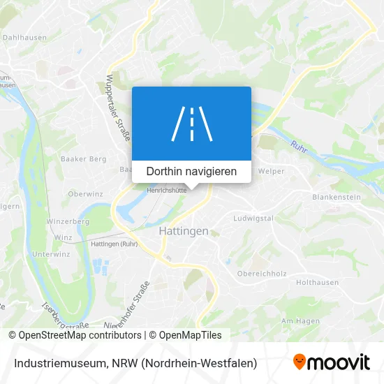 Industriemuseum Karte