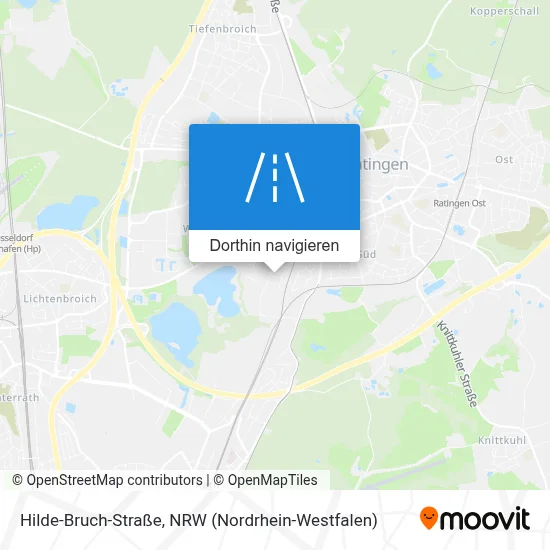 Hilde-Bruch-Straße Karte