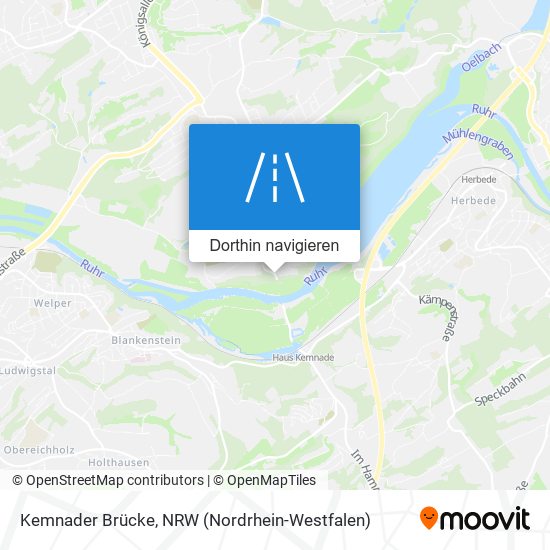 Kemnader Brücke Karte