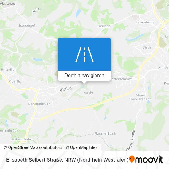 Elisabeth-Selbert-Straße Karte