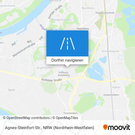 Agnes-Steinfort-Str. Karte