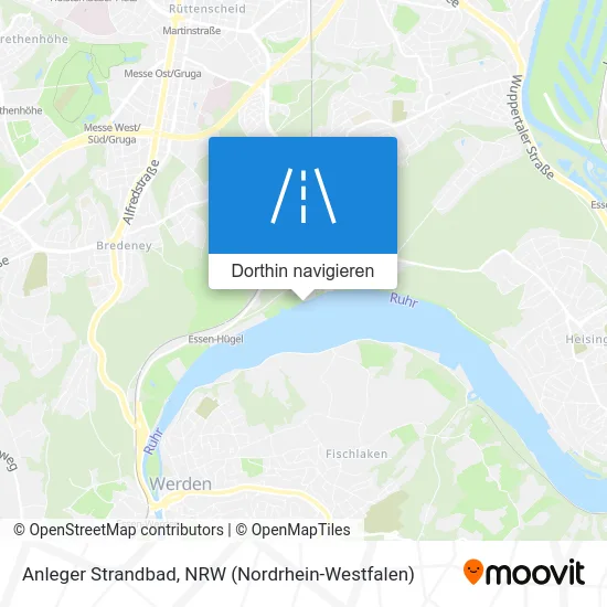 Anleger Strandbad Karte