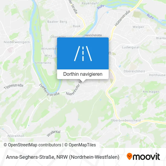 Anna-Seghers-Straße Karte