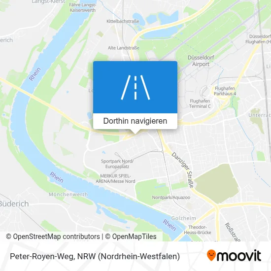 Peter-Royen-Weg Karte