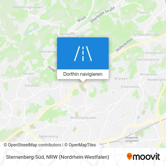 Sternenberg-Süd Karte