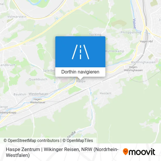 Haspe Zentrum | Wikinger Reisen Karte