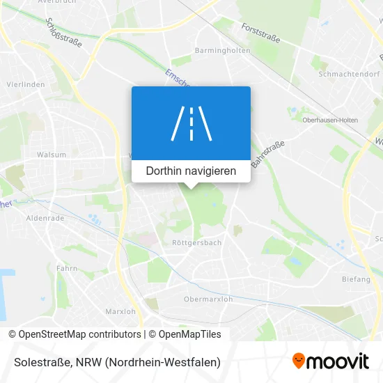 Solestraße Karte