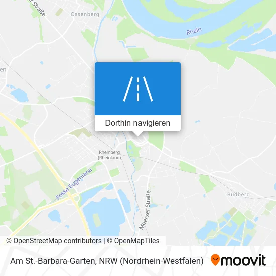 Am St.-Barbara-Garten Karte