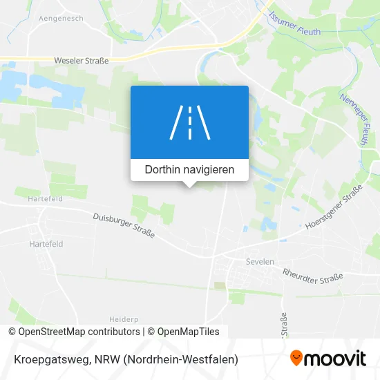 Kroepgatsweg Karte