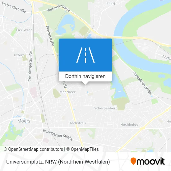 Universumplatz Karte