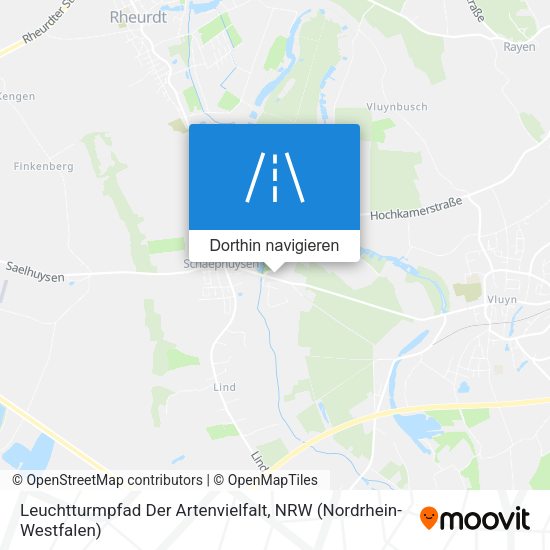 Leuchtturmpfad Der Artenvielfalt Karte
