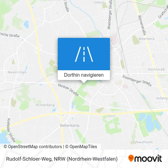 Rudolf-Schloer-Weg Karte