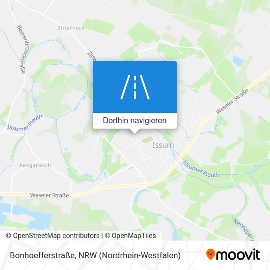 Bonhoefferstraße Karte