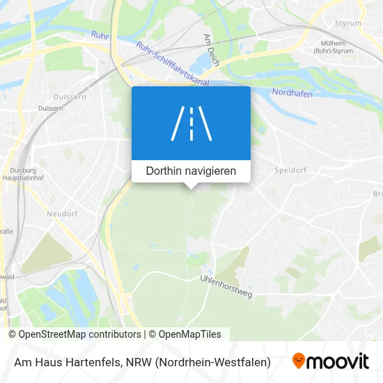 Am Haus Hartenfels Karte