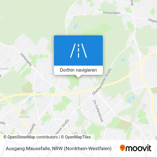 Ausgang Mausefalle Karte