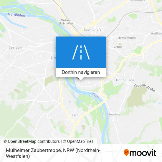 Mülheimer Zaubertreppe Karte