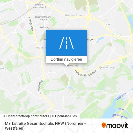 Markstraße Gesamtschule Karte