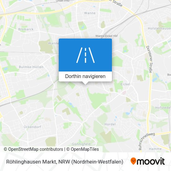 Röhlinghausen Markt Karte