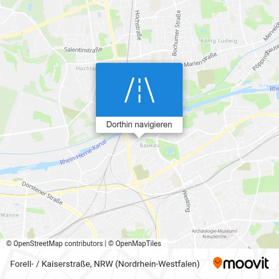 Forell- / Kaiserstraße Karte