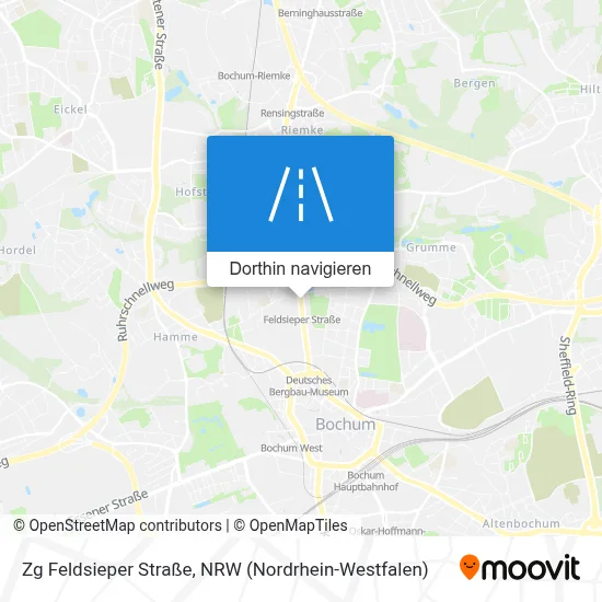 Zg Feldsieper Straße Karte