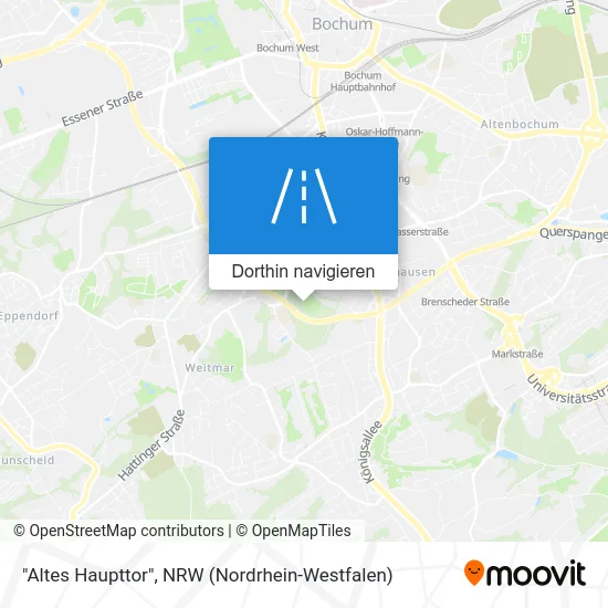 "Altes Haupttor" Karte