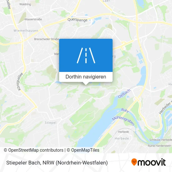 Stiepeler Bach Karte