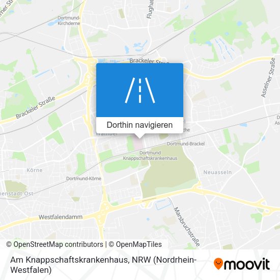 Am Knappschaftskrankenhaus Karte