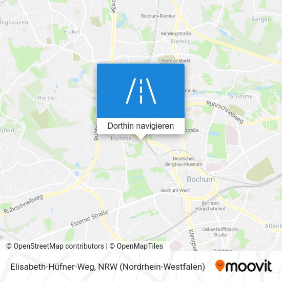 Elisabeth-Hüfner-Weg Karte
